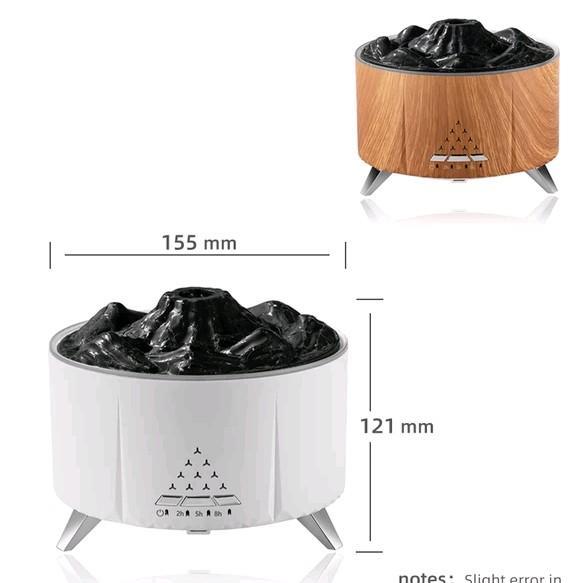Volcano Humidifier with Bluetooth speaker with Free Essential Oil